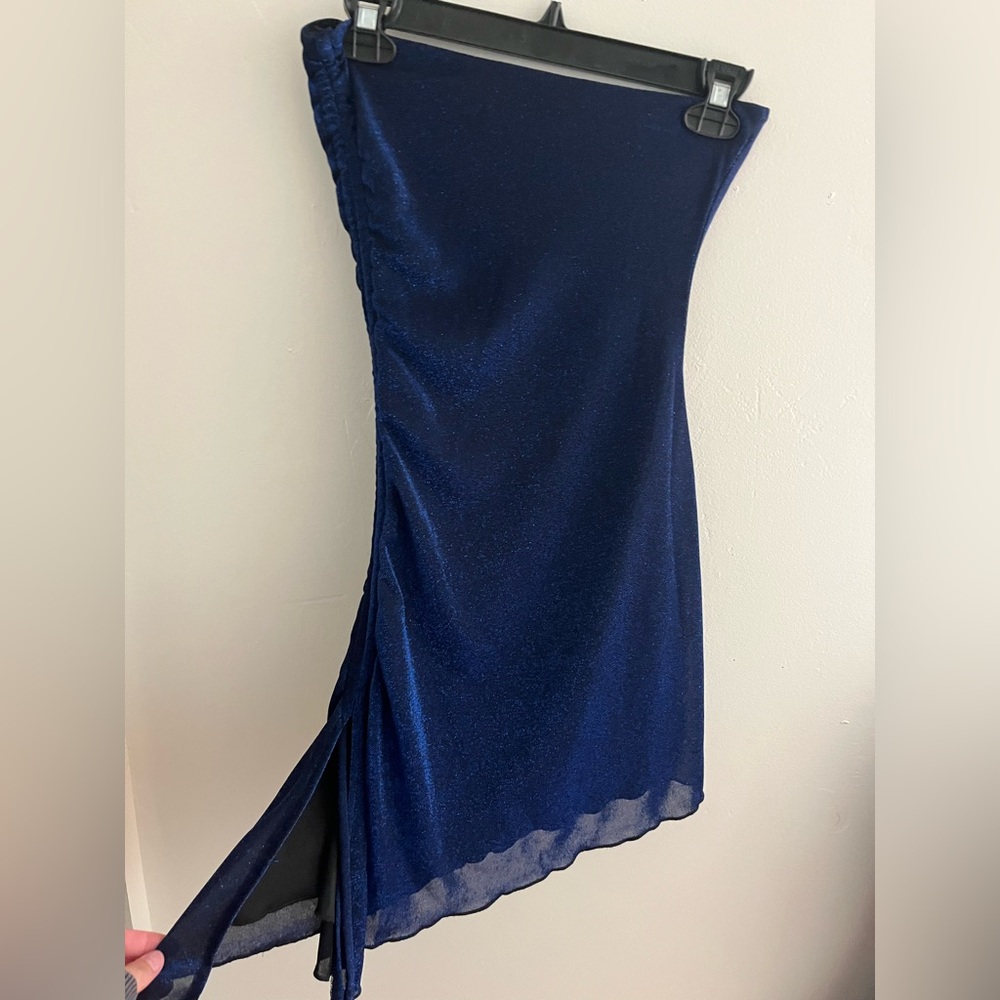 Princess Polly Navy Blue mini dress